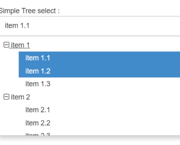 angularjs treeview example