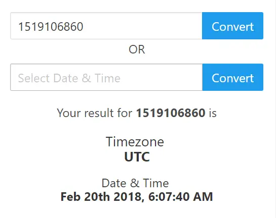 timestamp converter online